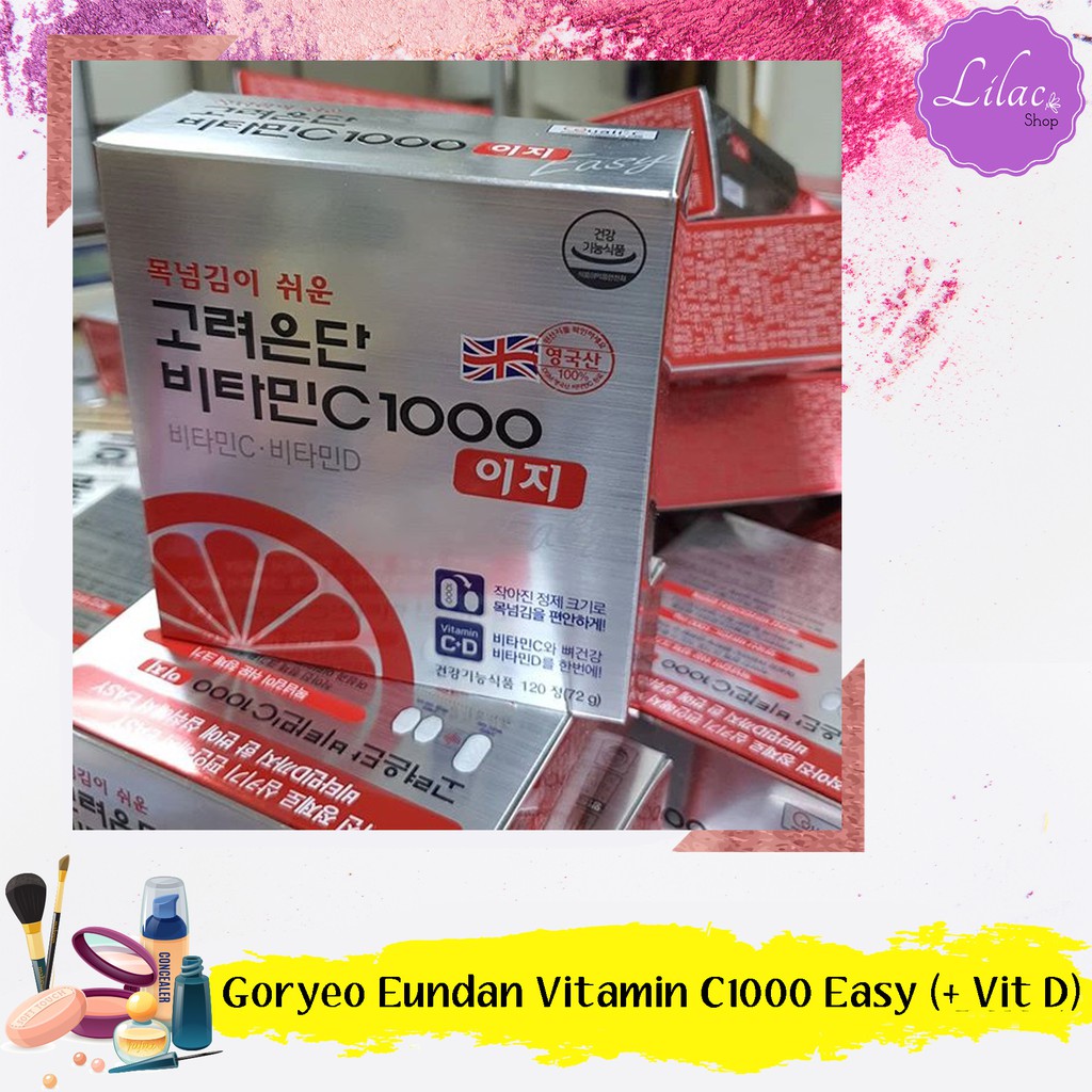 GORYEO EUNDAN VITAMIN C1000 EASY (+VIT D)