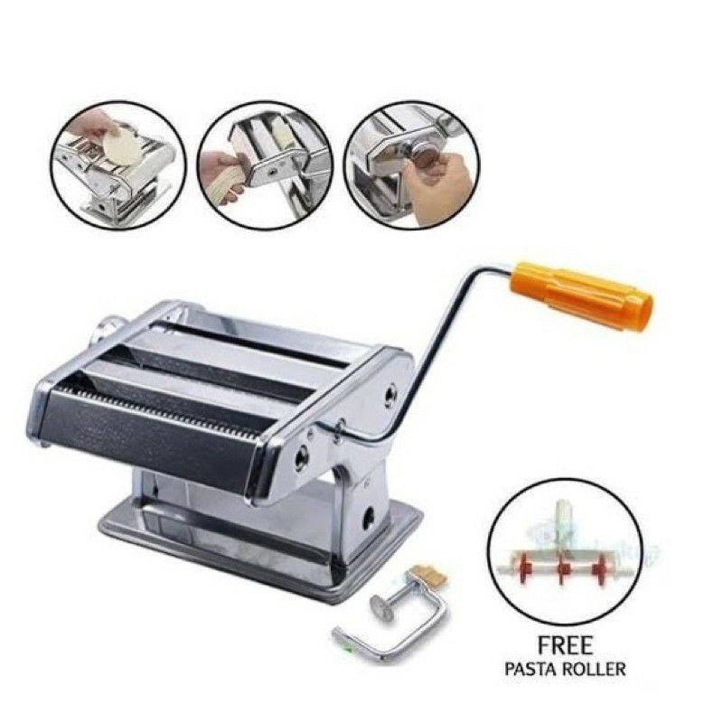 Vipoo V-150 Pasta Maker Alat Pembuat Mie &amp; Pasta Manual / Alat Pembuat Pasta