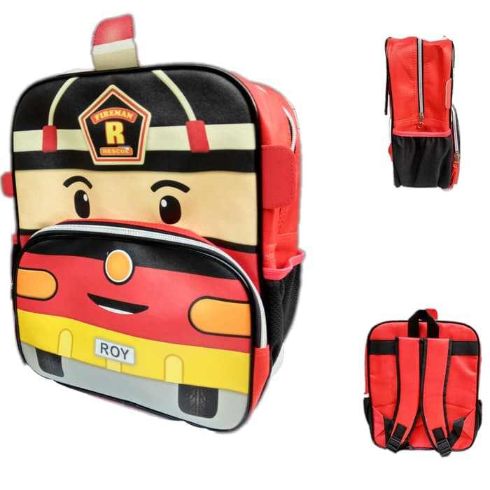 TERLARIS Tas Sekolah Ransel Poli / Backpack Robocar Poli - TK - 2098 BEST SELLER