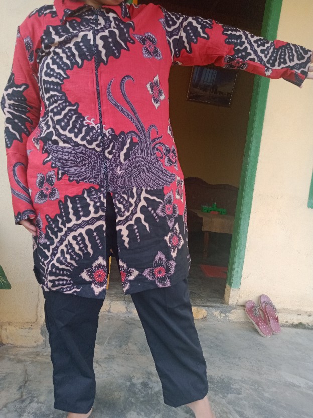 Batik Tunik Shibori Jumputan | Batik Indonesi | Trend Remaja