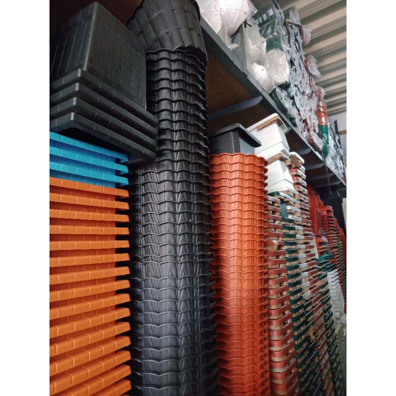 pot panjang motif kayu hitam - pot panjang kayu