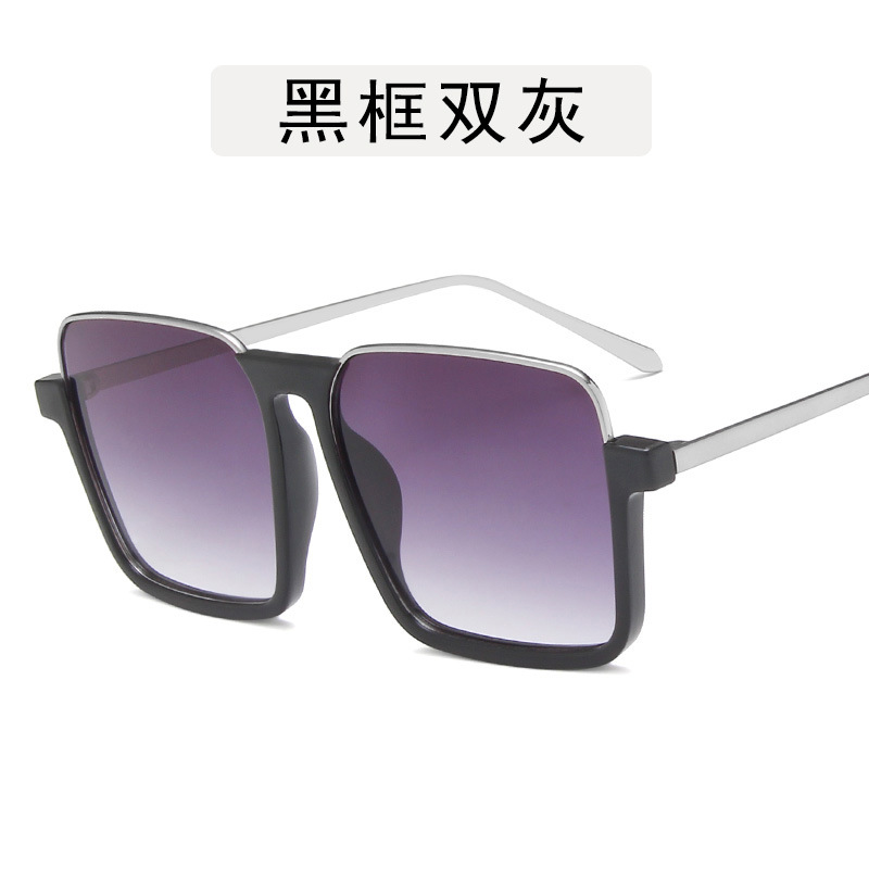 【YUZHU】COD Kacamata Fashion Setengah Bingkai Gaya Korea Retro Oversized Frame untuk Wanita