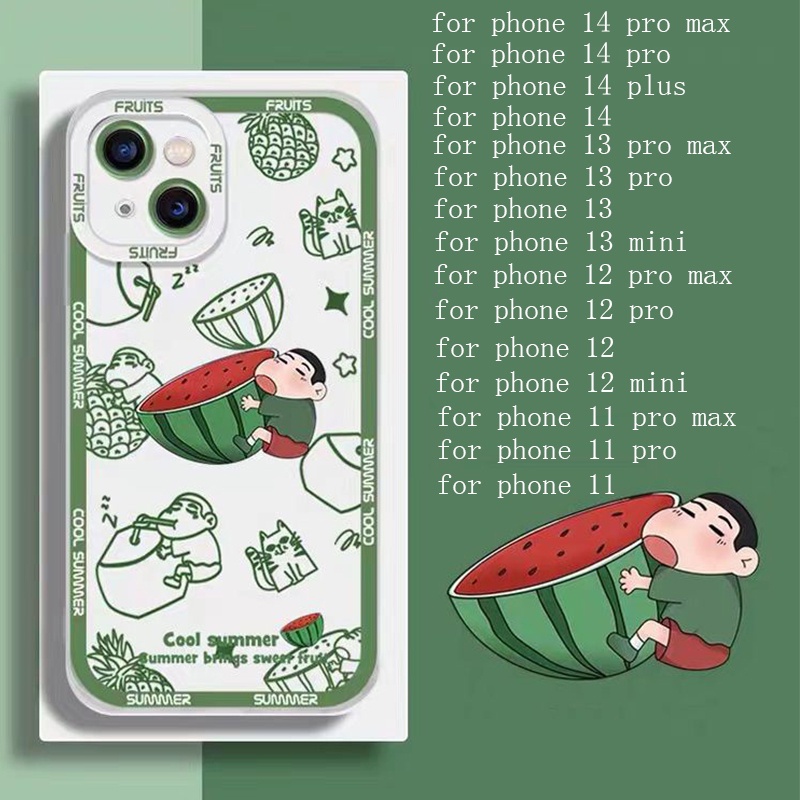 Soft Case Silikon TPU Transparan Motif Anak Laki-Laki Untuk IPhone 14 12 13 6 6S 7 8 Plus X XS XR 11 Pro Max