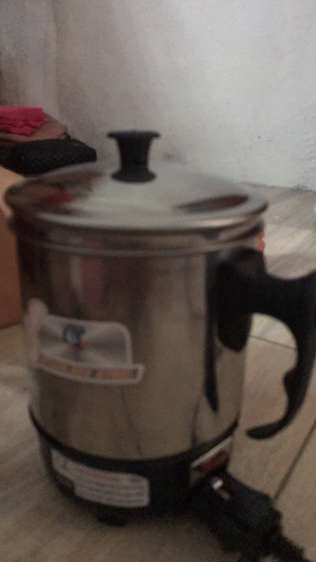 Q2 Mug Elektrik Teko Listrik Stainless 12 Cm Pemanas Air Heater Kettle
