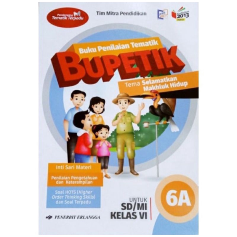 BUPETIK SD KELAS 6A ERLANGGA K 2013 REVISI