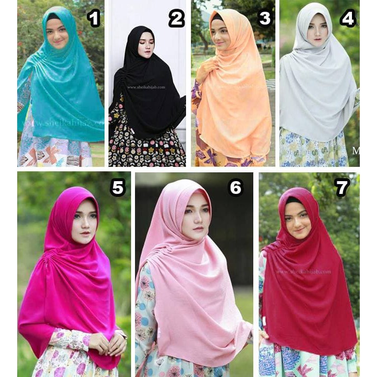 Cuci Gudang jilbab khimar miska