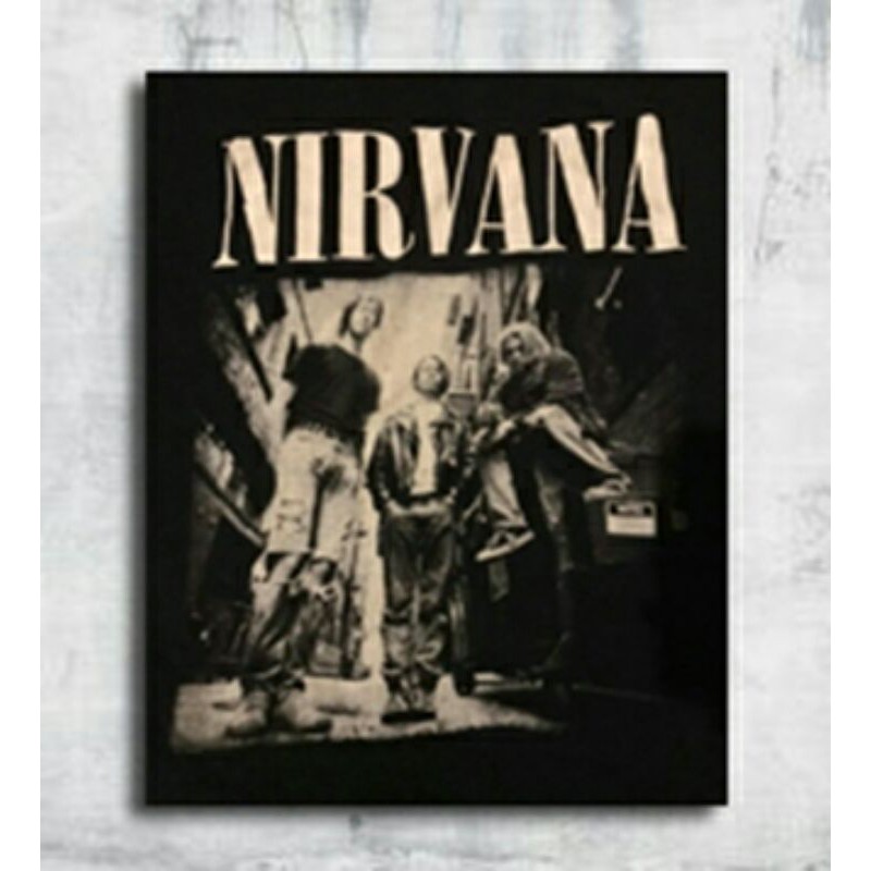 Poster Nirvana Band Musik