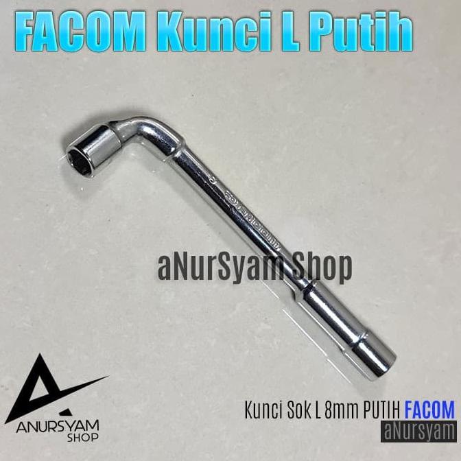 Kunci Sok L 8mm FACOM / Kunci L Sok Nomor 8 FACOM anursy44 Segera Beli
