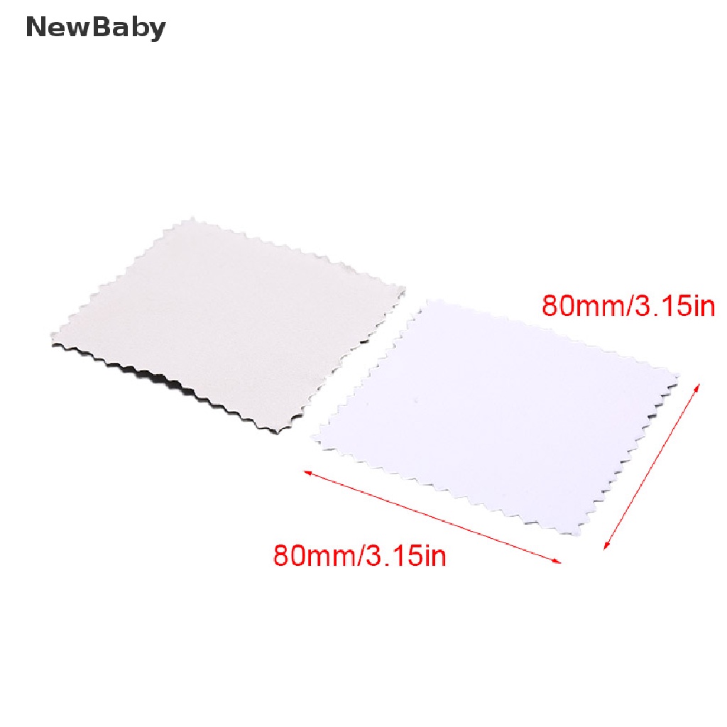 50pcs Kain Lap Pembersih Perhiasan Silver Anti Noda
