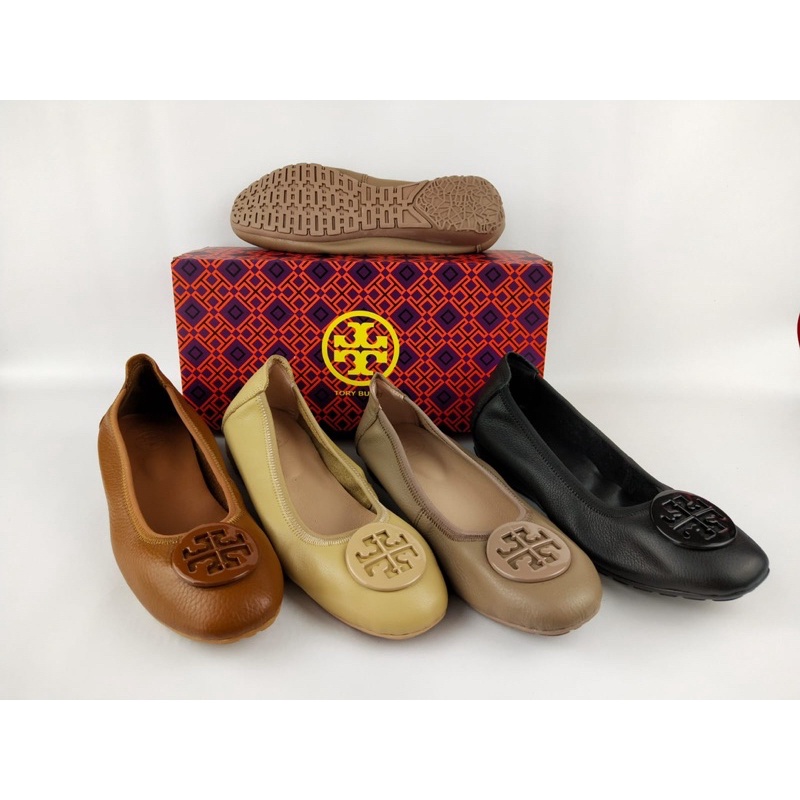 Tory burch flat AH kulit sapi asli 100%