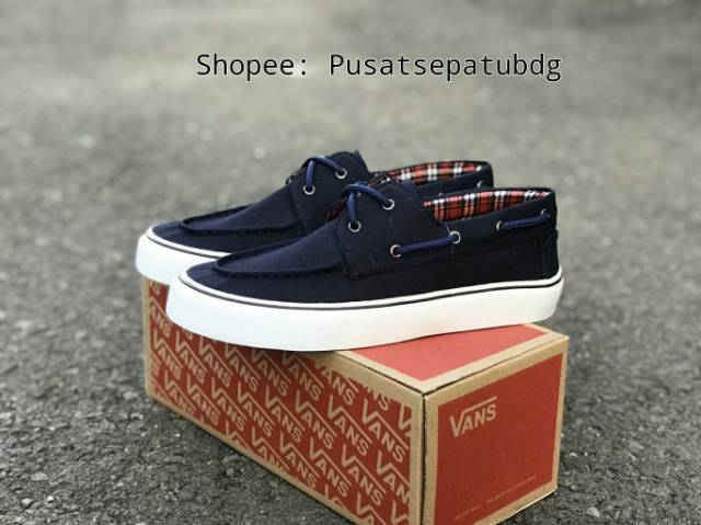 SEPATU VANS ZAPATO 4 VARIAN BLACK MAROON GREY NAVY