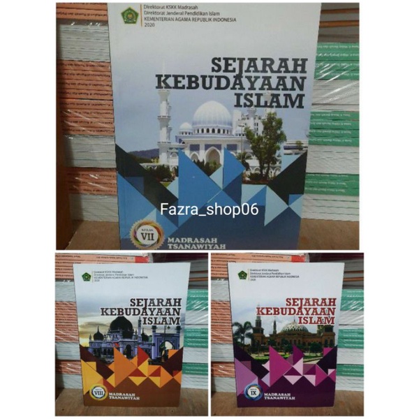 Jual Buku Siswa SKI Sejarah Kebudayaan Islam Mts Kelas 1/7, 2/8, 3/9 ...