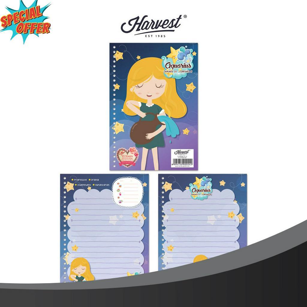

DISKON Loose Leaf Kertas Binder Harvest A5 Zodiac