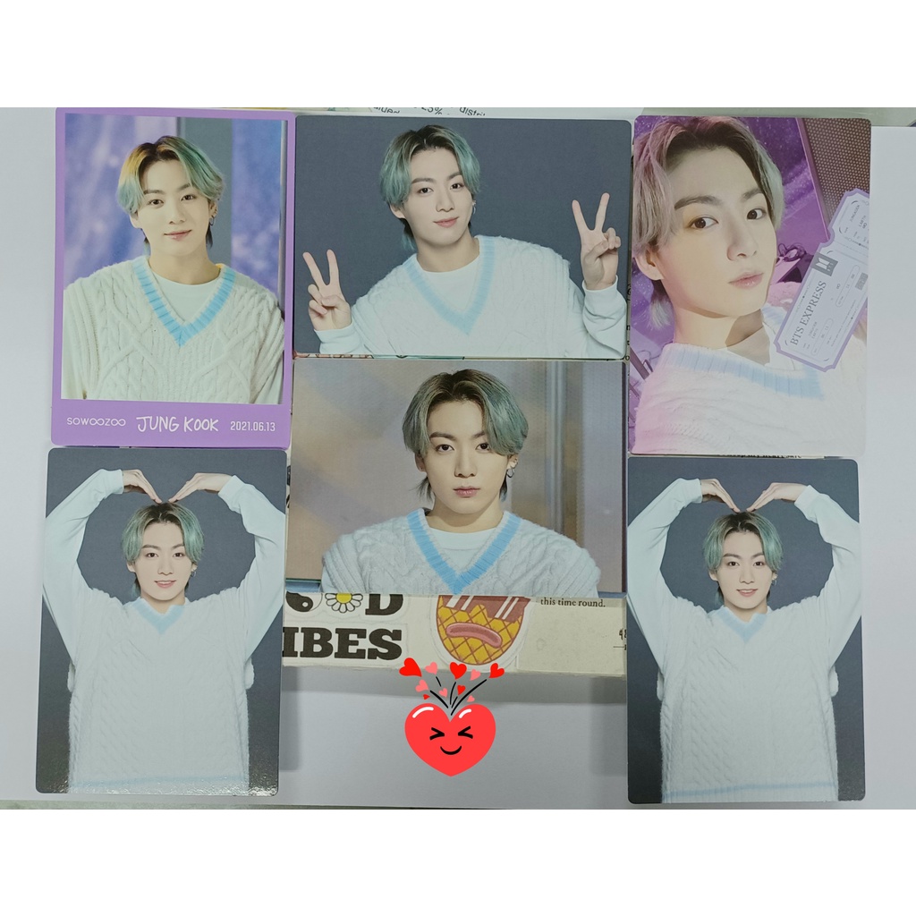 OFFICIAL PHOTOCARD BTS JUNGKOOK MUSTER SOWOOZOO 2021