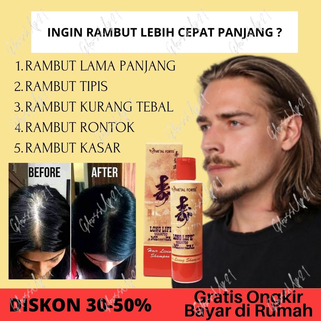 SHAMPOO METAL 100ML PENUMBUH RAMBUT PENYUBUR RAMBUT SHAMPOO METAL SAMPO METAL TREATMENT RAMBUT