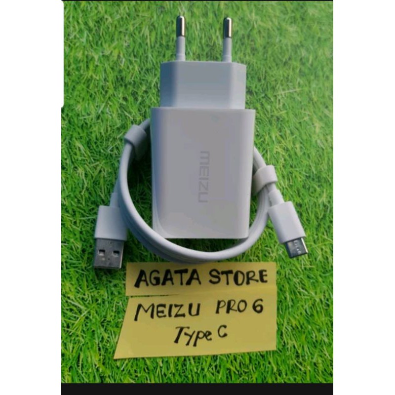 Charger Meizu M6 Pro / M5 / MX6 Type C Fast Charging Original Tipe C Ori New