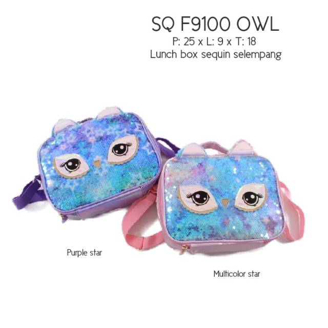 TAS SEQUIN SELEMPANG OWL / UNICORN