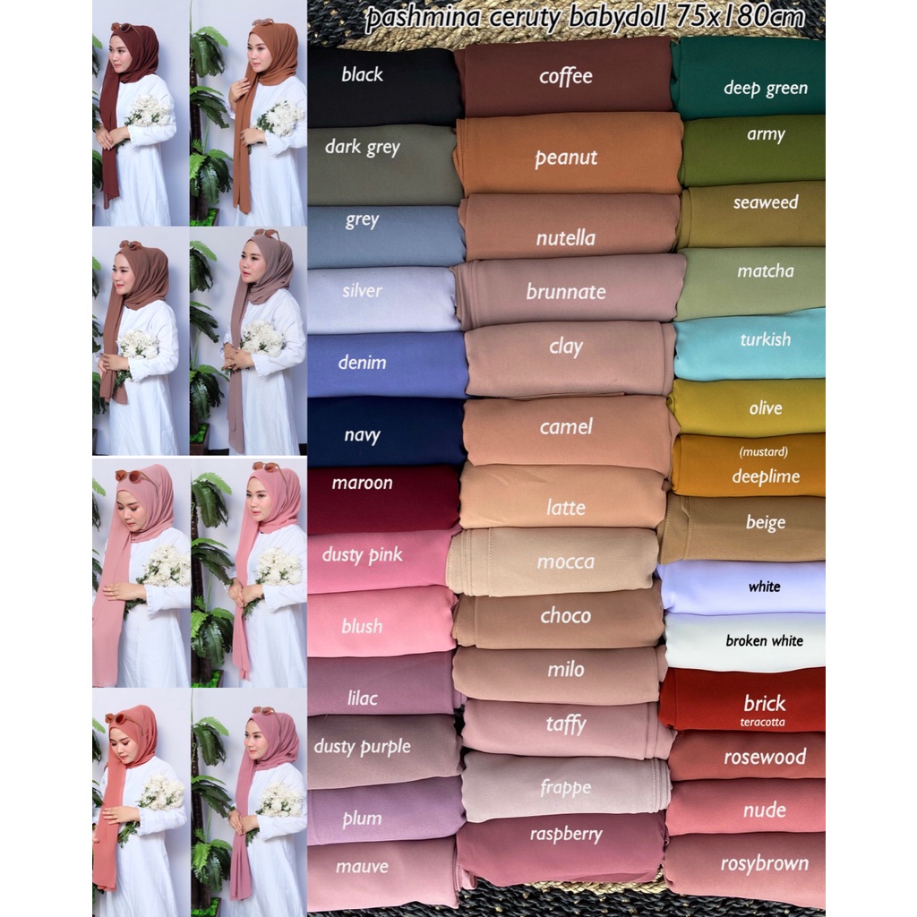 PASHMINA CERUTY BABYDOLL PART II