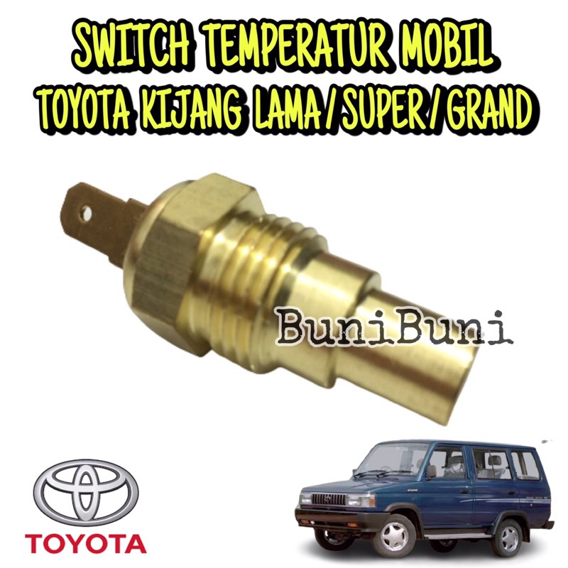 Switch Temperatur / Sensor Suhu Air Panas Mobil Toyota Kijang Lama 4K / Super 5K / Grand 7K Universal