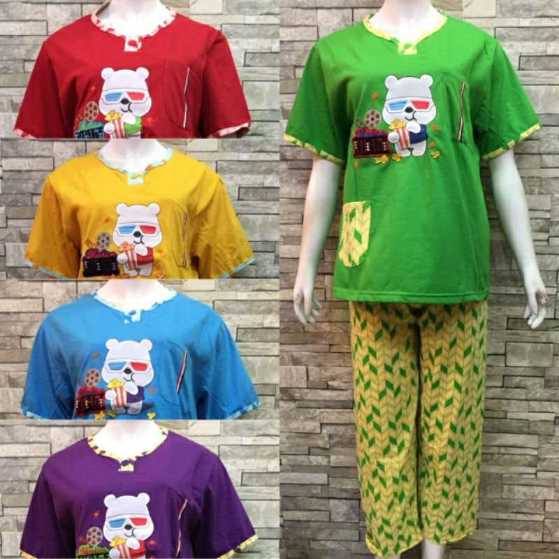 DAILILAN CP STANDAR | BAJU TIDUR WANITA | PIYAMA MURAH | BAJU TIDUR DEWASA