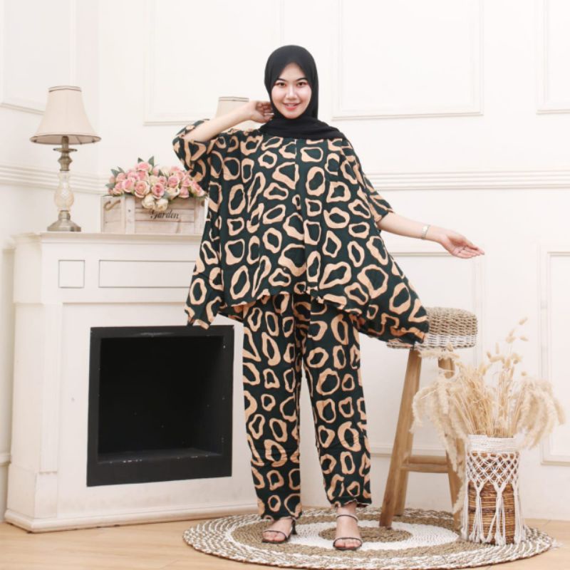 NEW PROMO ONE SET SUPER JUMBO SLEEPWEAR DAILY SET BEST SELLER RAYON POLOS PREMIUM