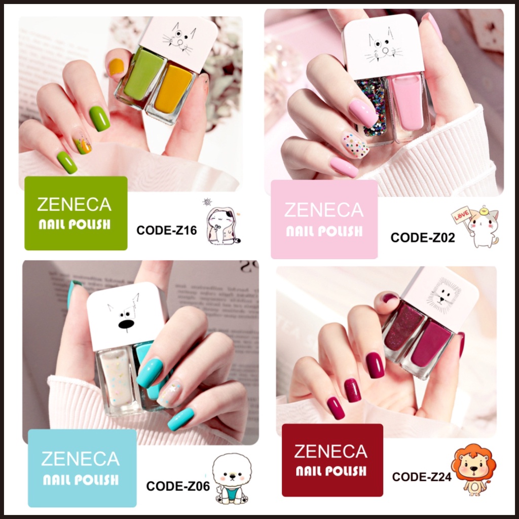 Nail Polish Art Cat Kuku 2 Warna Real Color High Quality