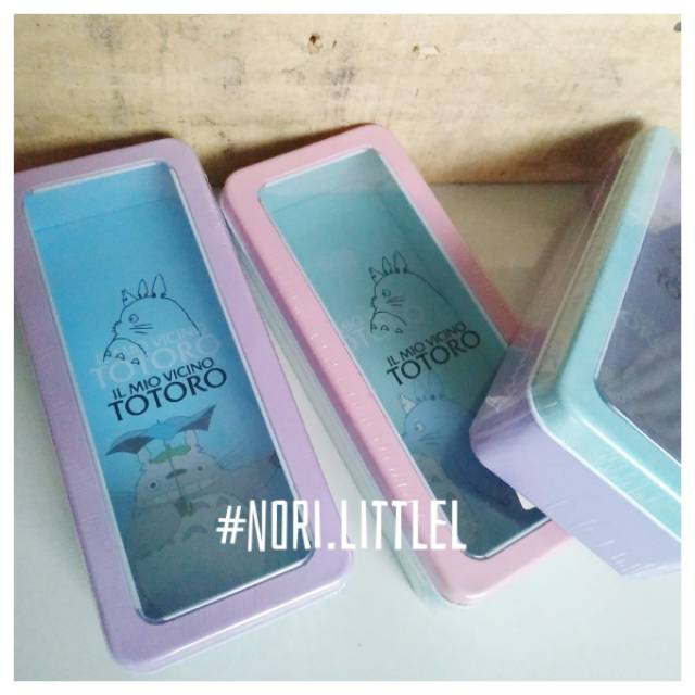 

kotak kaleng totoro #nori.littlel