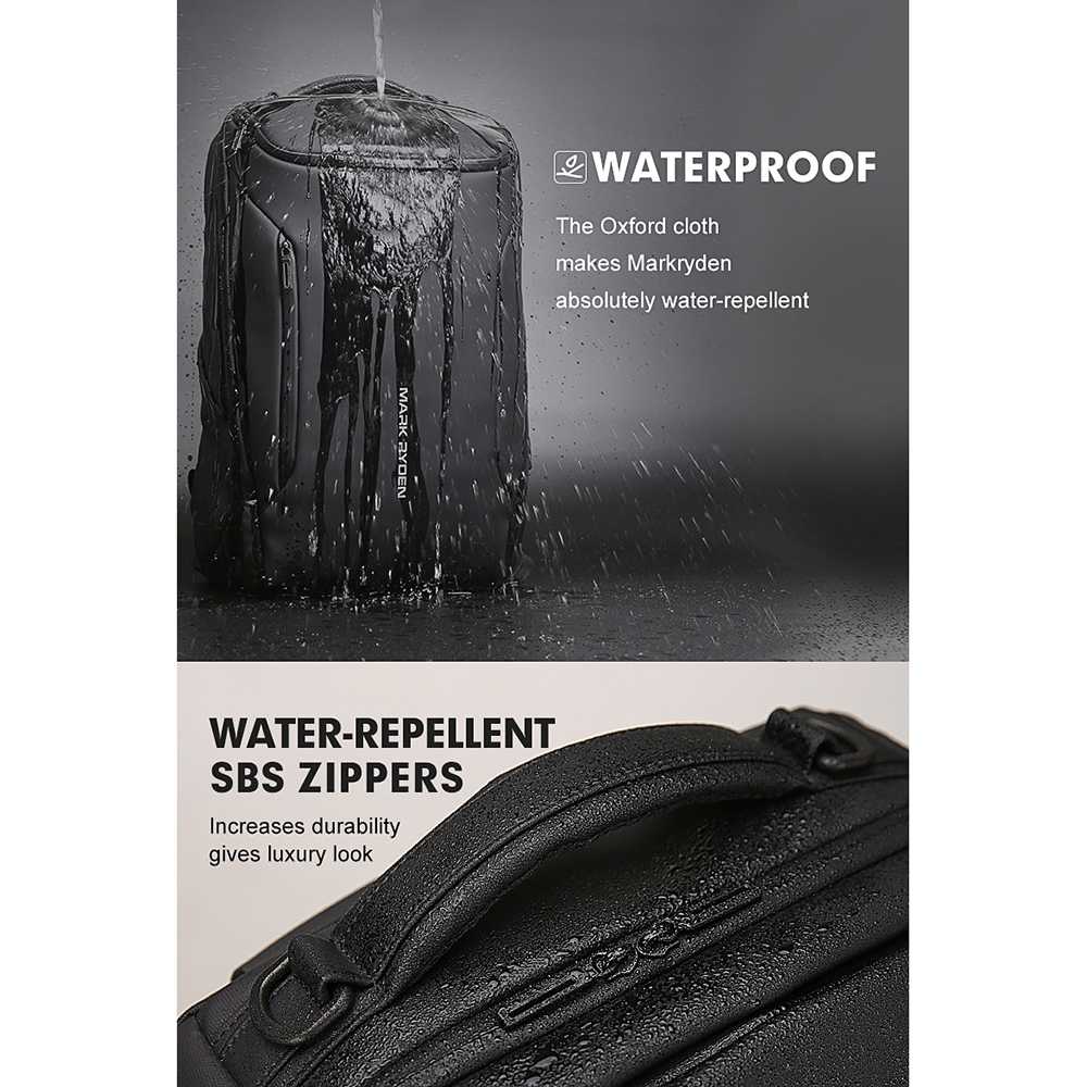 Mark Ryden Tas Ransel Laptop dengan USB Charger Upgrade Vers - MR9031