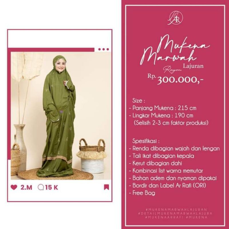 mukena Marwah arrafi arrafi mukena lajur mukena Marwah arrafi lajuran mukena hits 2020 best seller