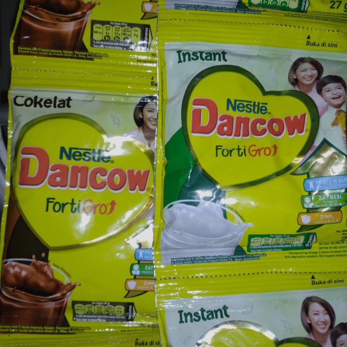 

fe20111 Susu Dancow Sachet Renceng Cokelat Dan Putih - Putih Xa201As