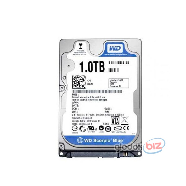 WD Scorpio Blue Laptop 1TB 2.5 SATA