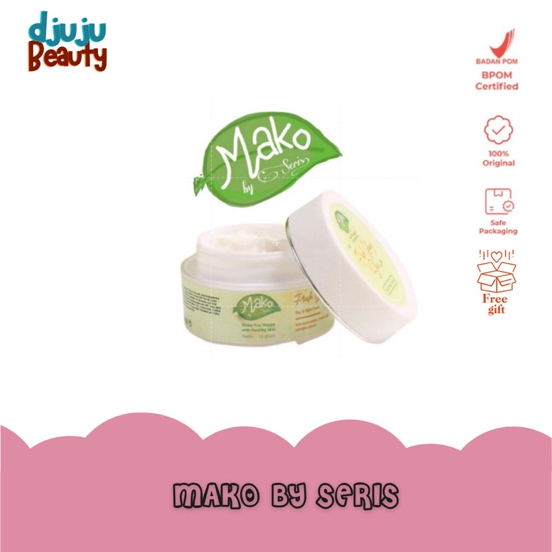 BPOM✅ MAKO BY SERIS GLOWY DAY AND NIGHT CREAM