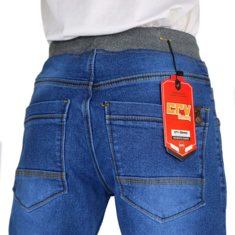 celana jeans panjang pria Jogger