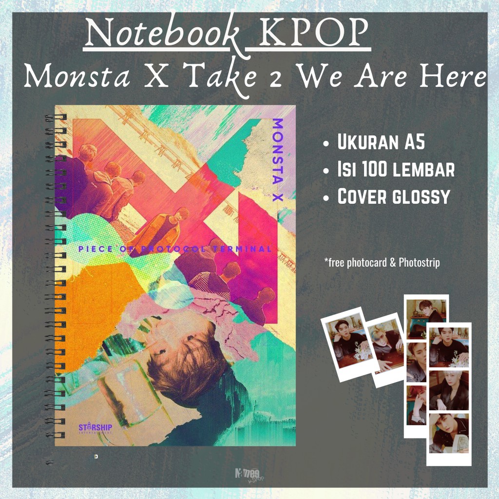 

Monsta X Notebook Dramarama