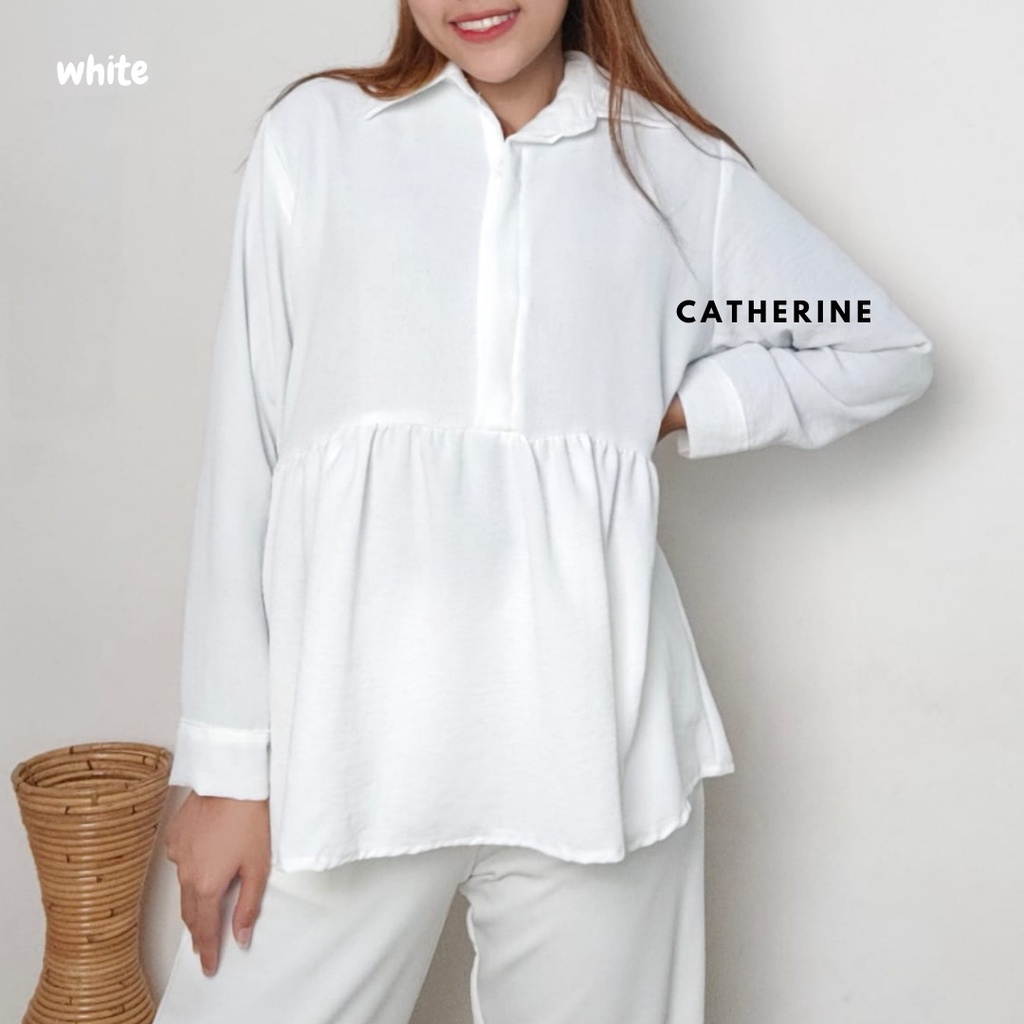 CATHERINE - (6796) CALISTA BLOUSE/BLOUSE CRINKLE/BLOUSE WANITA