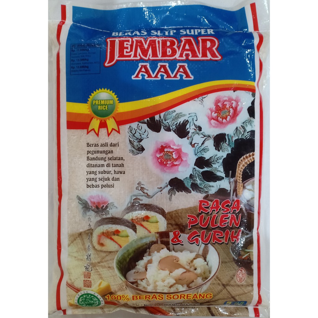 Beras Jembar 10 Kg Mekar Wangi