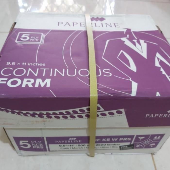 

Kertas Continues Form Paperline 9,5 X 11 5Ply Prs : 2