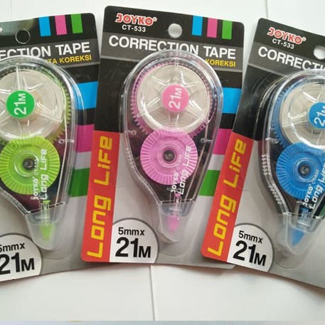 

Tip-X Kertas / Correction Tape Joyko CT533 CT-533 - 21meter