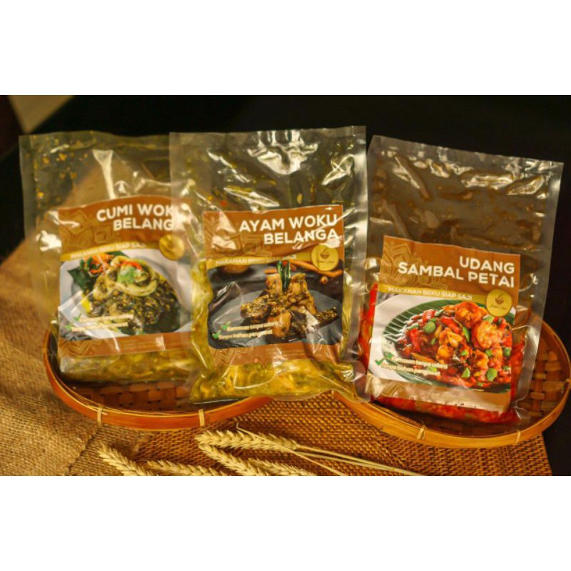 

Bundling Package Cumi Woku Belanga & Udang Sambal Petai