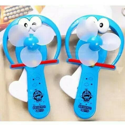 KIPAS ANGIN MANUAL KARAKTER - KIPAS ANGIN TANGAN MINI