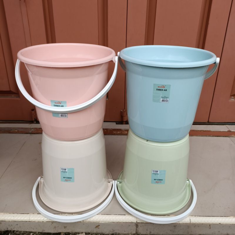 ember redhouse  ember warna  pastel basin cantik / ember plastik tebal 23 liter dan 16 liter