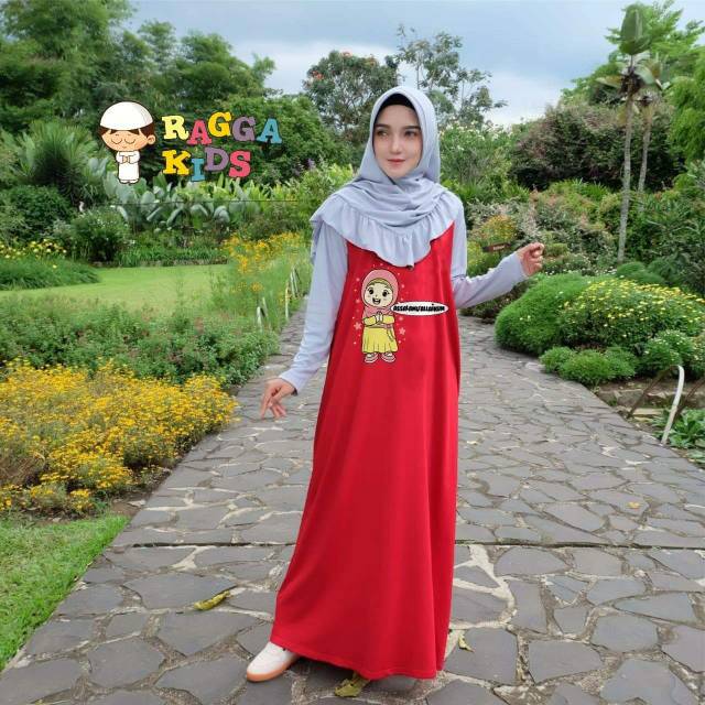 Ragga kids gamis kaos dewasa RGD 01