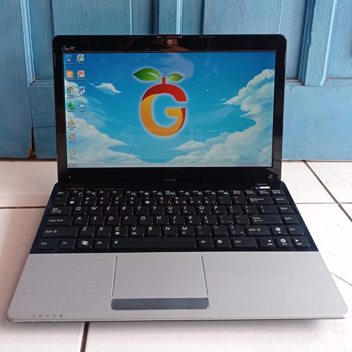 Asus 1215P Silver 12 inch  RAM 2GB/4GB HDD 320GB Netbook Second Murah
