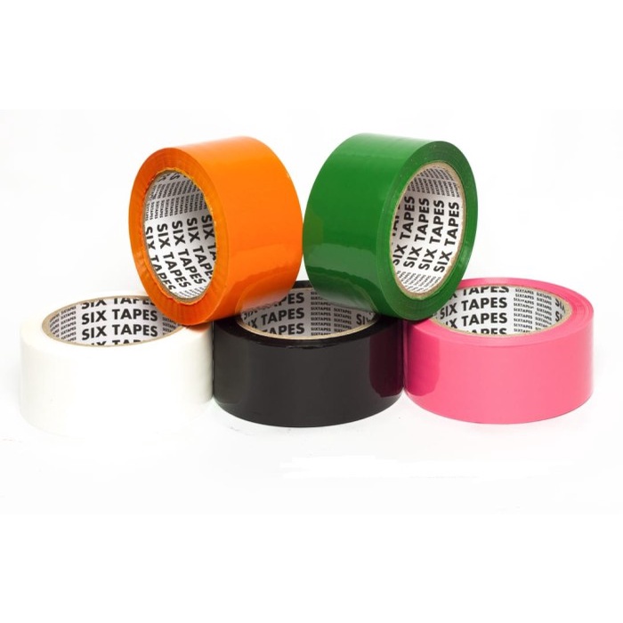 

Cantik Lakban Warna, 2 Inch/4,8Cm, 90 Yard/80 M/Satuan - Six Tapes Gilaa!!!