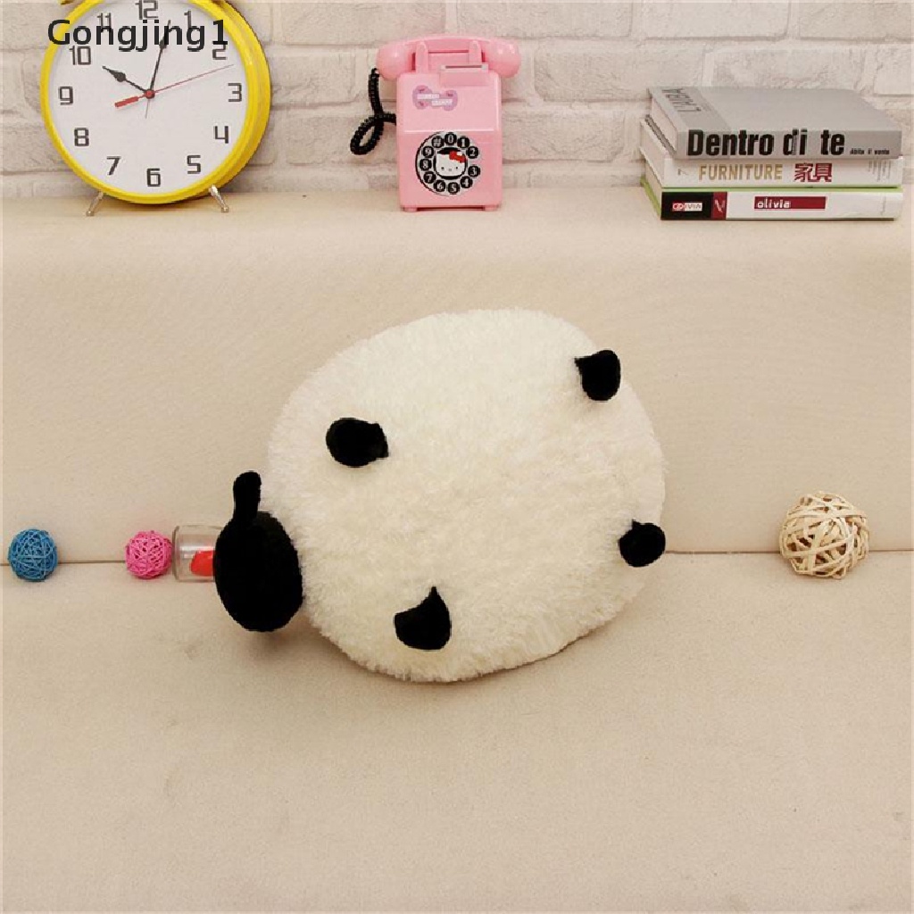 Gongjing1 Mainan Boneka Stuffed Plush Domba Warna Putih / Abu-Abu Untuk Bayi / Anak