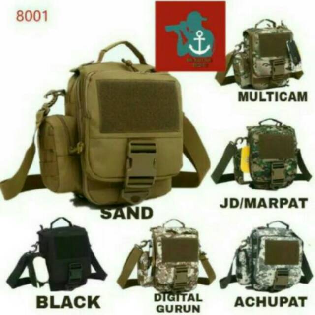 Tas selempang army import#tas selempang