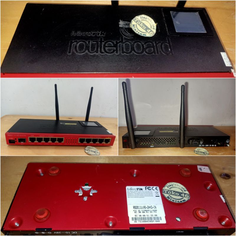 Jual Mikrotik Router Board RouterBoard RB2011UiAS-2HnD-IN | Shopee ...