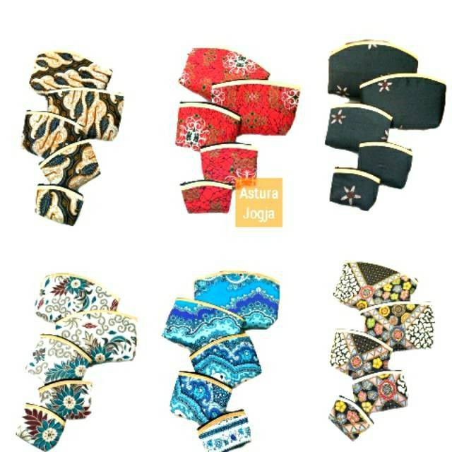 Dompet Batik Beranak ISI 5 set