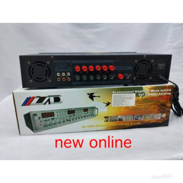 Amplie walet LAD LD3131T 6 chennal  + USB suara walet