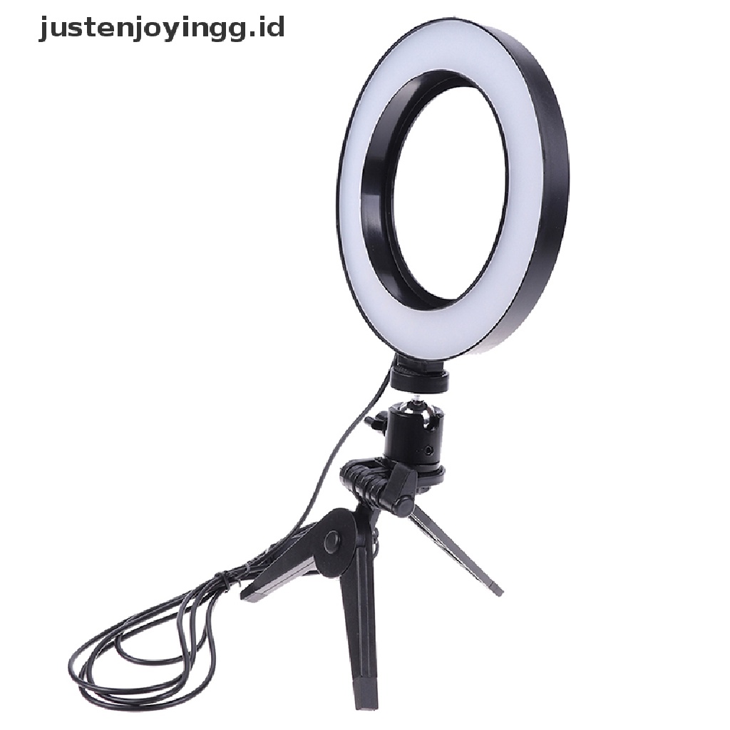 Lampu Flash Ring LED 6 &quot;Bisa Dim Untuk Studio Foto / Video